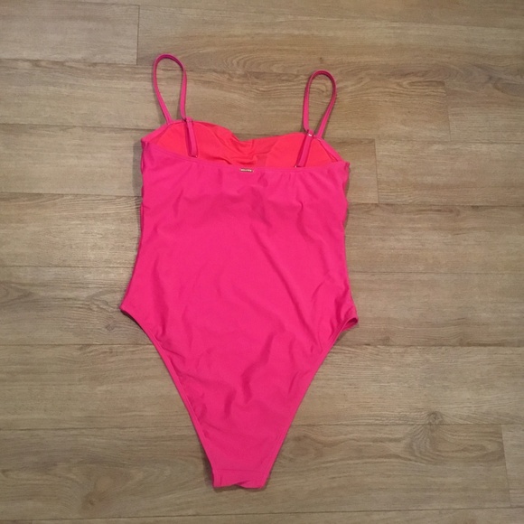 RELLECIGA Women's Bandeau One Piece Swimsuit - Picture 6 of 7